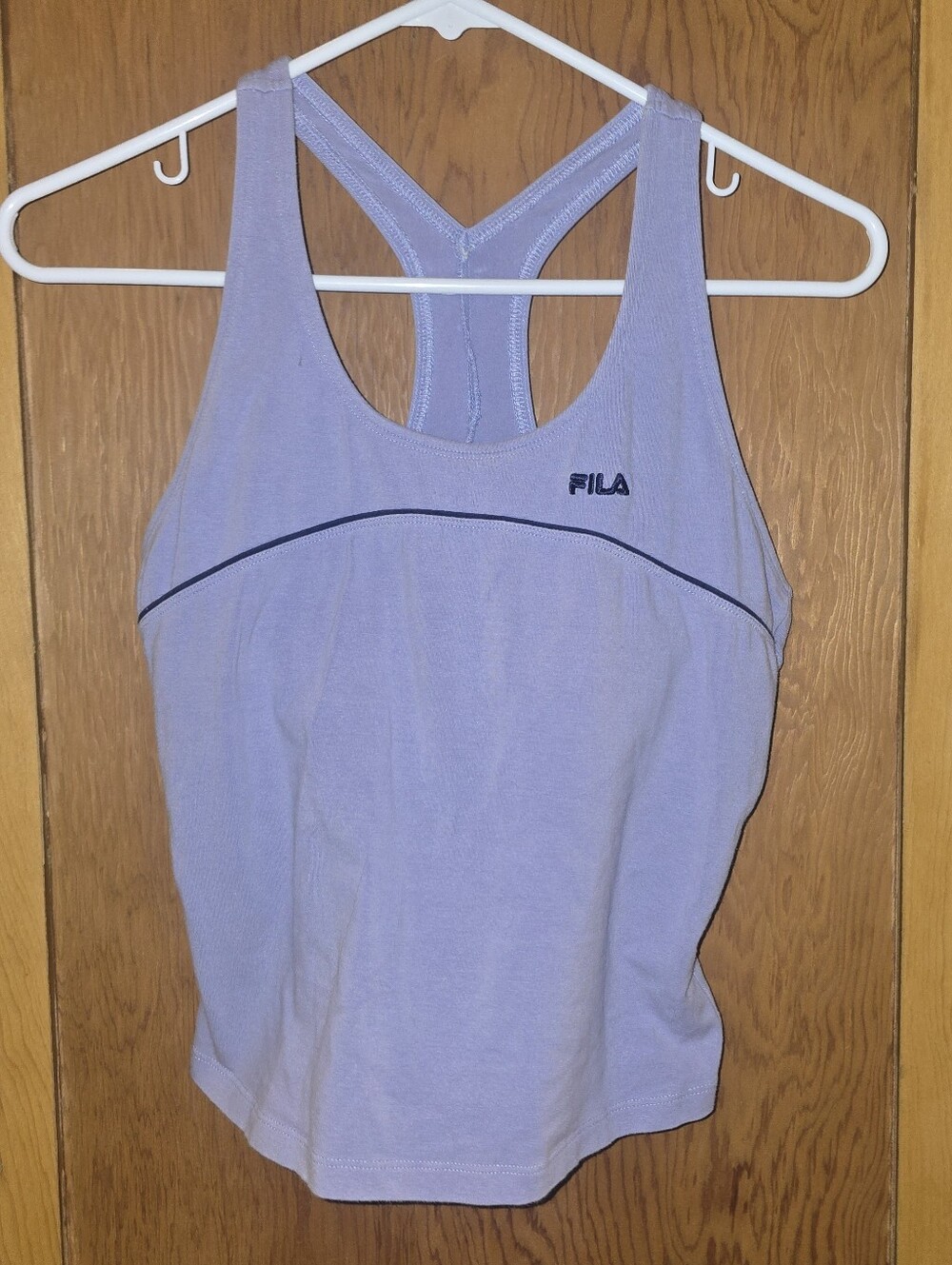 Fila medium liliac purple workout top